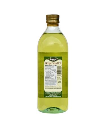 Mantova Grapeseed Oil 34 Oz - High Antioxidants, Cholesterol-Lowering, Non-Greasy | 34 Fl Oz (1 Pack) - Buy Online on SooperMarket.com