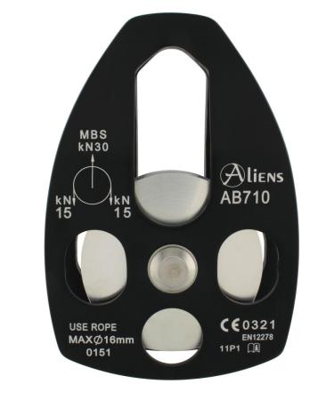 ALIENS Big Pulley (30kN) Black