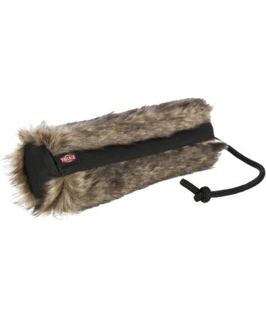 Fur Feed Dummy Plush - Polyester 6 20 cm Rabbit Fur Look and Black