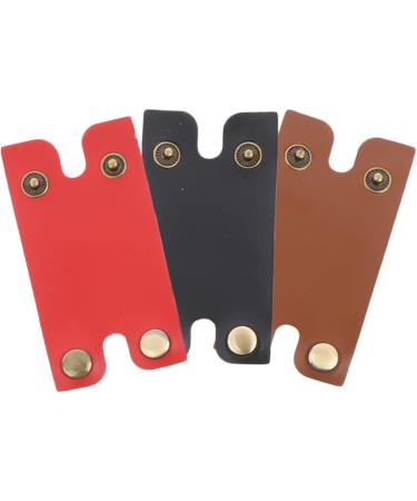 Angoily 6-Pack Razor Parts & Leather Storage Case for Old-Fashioned Shaving | International Shipping - Buy Online on SooperMarket.com