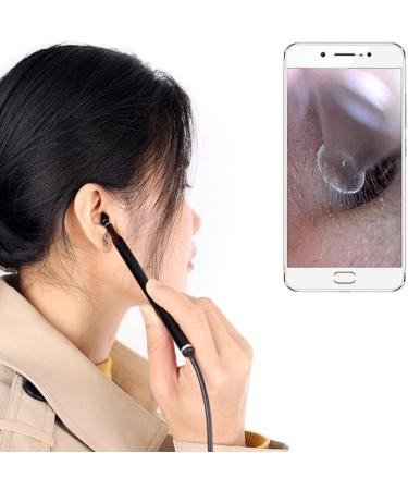Ear Cleaning Endoscope Spoon with 6 LED Lights - Camera Ear Picker Wax Removal Kit - Buy Online on SooperMarket.com
