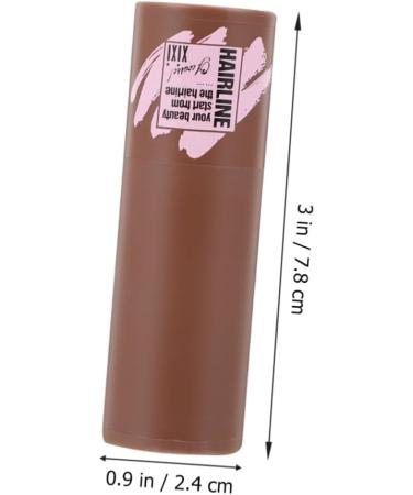 MAGICLULU 1pc Hairline Eyebrow Powder One Step Brow Powder Stamp Buildable Eyebrow Makeup Up Hair Shadow Eyebrow Powder Stamp Makeup Concealer Hairline Embellishment Repair Plastic Product 1 count (Pack of 1) As Shown - Buy Online on SooperMarket.com