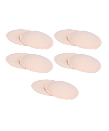 10pcs Washable Reusable Soft Cotton Breast Pads for Maternity Prevent Leaks High Absorbency Waterproof Backing Extra Pair in Diaper Bag