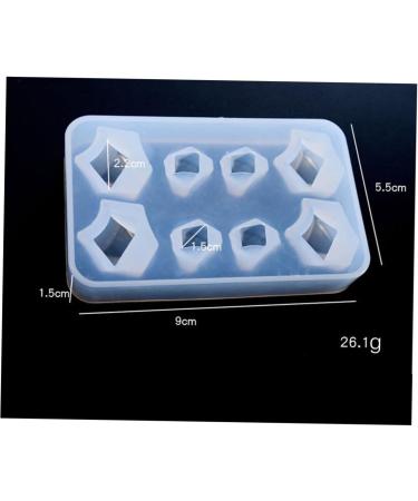 NUOBESTY Silicone Mold 3pcs Ice Cube Mold Silicone Molds Silicone Gel Mould Pendant Making Tool Ice Block Mold Crystal Cake Mold Crystal Drop Gel Mold As Shownx3pcs mediumx3pcs - Buy Online on SooperMarket.com