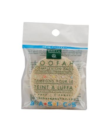 Earth Therapeutics LOOFAH Complexion Discs  3 DISC
