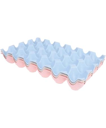 Mikikit Fridge Egg Holder 2pcs Egg Container Egg Holder for Fridge Eggs Deviled Egg Plates Refrigerator Egg Holder Thicken - Buy Online on SooperMarket.com