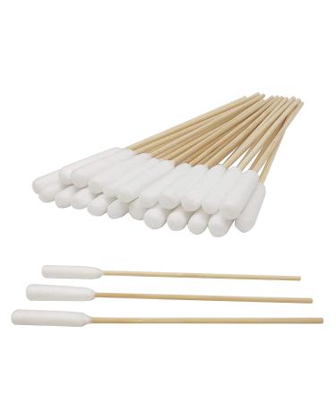 6 Inch Long Cotton Swabs of Medium and Large Pets Ears Cleaning or Makeup 100pcs 6" 100pcs
