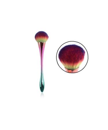 Professional Foundation Powder Brush - Metal Handle Synthetic Bristles | Perfect for Blending Concealers & Makeup - International Shipping Available - Buy Online on SooperMarket.com