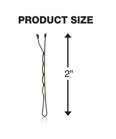 Conair 500 Count Black Bobby Hair Pins in Storage Tub - Salon Quality Hair Accessories - Buy Online on SooperMarket.com