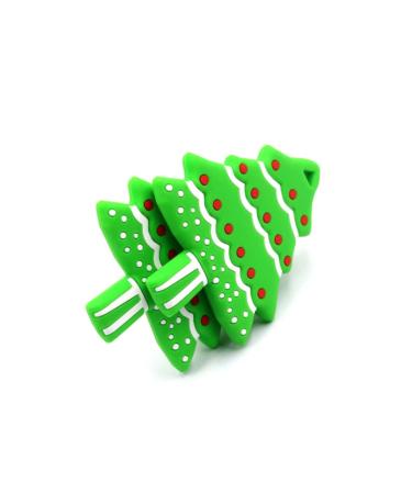 Christmas Tree Silicone Baby Teether - BPA Free Chewing Toy for Toddlers | Kinder Relief - Buy Online on SooperMarket.com