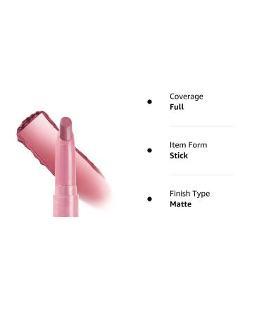 Colourpop Lippie Stix Matte Lipstick UNBOXED Moisturizing Vegan - WESTIE Soft Cool Pink - Buy Online on SooperMarket.com