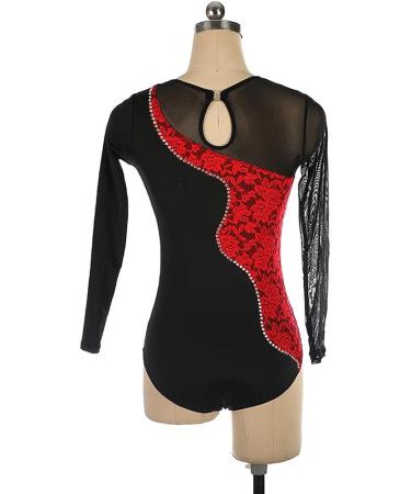 LIUHUO Men's Black Patchwork Gymnastics Leotards - Customizable Competition Training Suit - Buy Online on SooperMarket.com