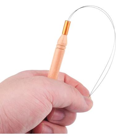 HIXNUG Hair Extension Loop Needle Hair Extension Tools Threading Threader Pulling Hook Tool Feather Extension Loop Needle for Salon DIY Accessories (6) - Buy Online on SooperMarket.com