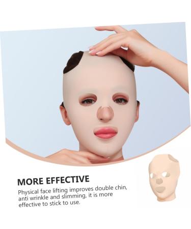 MAGICLULU 1pc Thin V Line Sleep Skin Lifting Cover Elastic Cover Nail File Electric Elastic Belt for Women Under Eye Neck Woman No Trace 50% Spandex - Buy Online on SooperMarket.com
