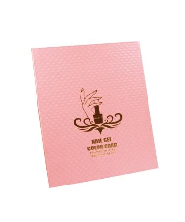 minkissy 216 Color Card Display Card Nail medium Pink