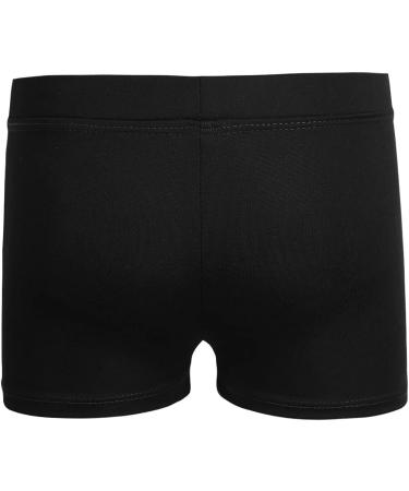 iiniim Girls Stretch Cotton Gymnastics Ballet Dance Shorts Black 12 - Active Workout Sports Yoga Cycling Running Shorts - Buy Online on SooperMarket.com