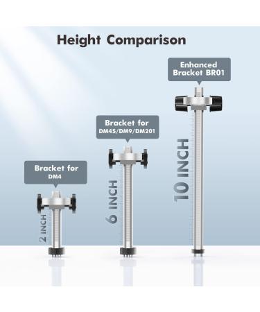 Taller Digital Microscope Bracket for Elikliv EDM202/201/9/4S - Enhance Your View - Buy Online on SooperMarket.com