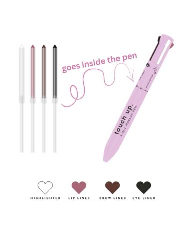 Katelia Beauty 4-in-1 Makeup Pen: Eye Liner, Brow Liner, Lip Liner, Highlighter - Refill - Buy Online on SooperMarket.com