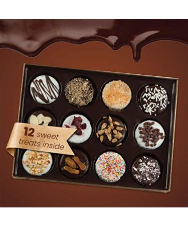 Barnett's Gourmet Chocolate Cookie Gift Basket â€“ 12 Unique Flavors for Holiday & Corporate Gifts - Buy Online on SooperMarket.com