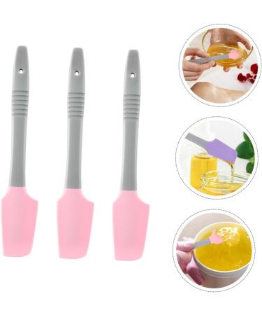 Professional 3-Piece Silicone Wax Spatula Set | Multifunctional Wax Applicators for Smooth Waxing | Healeved Wax Supplies - Buy Online on SooperMarket.com