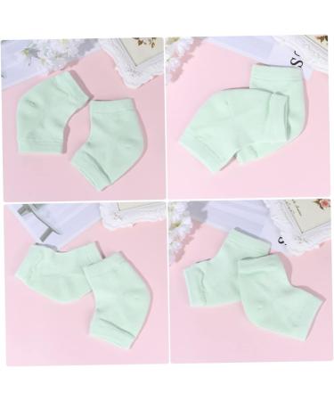 minkissy 2 Pairs Breathable Socks Silicone Gel Mens Gel Foot Socks Silicone Foot Soft Socks Moisturizing Gel Socks Heel Anti-Crack Socks Socks Ripstop Socks High Heel Absorb Sweat - Buy Online on SooperMarket.com