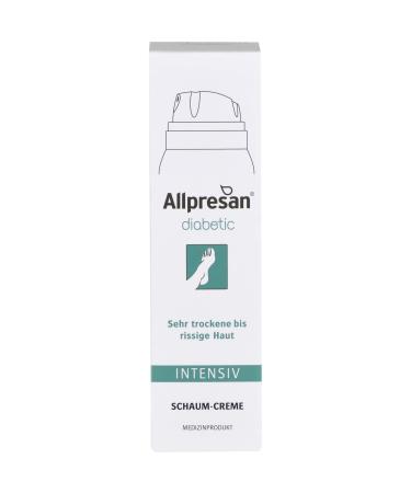 Allpresan diabetic INTENSIVE foam cream - for diabetes mellitus - for very dry to cracked foot skin - 125 ml