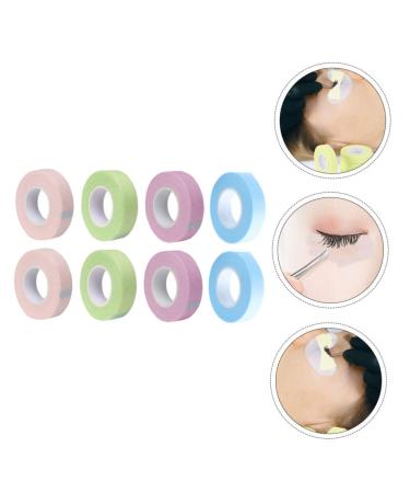 Minkissy 12 Rolls Eyelash Extension Tape - Premium Makeup & Beauty K-Tape Fabric Lash Tape Japanese-Style Supplies for Perfect Lashes - Buy Online on SooperMarket.com