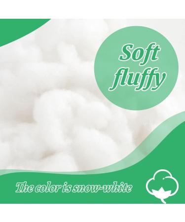 200g/7.1oz Premium Polyester Fiber Fill for Crafts, Pillows, and Stuffed Animals - Buy Online on SooperMarket.com