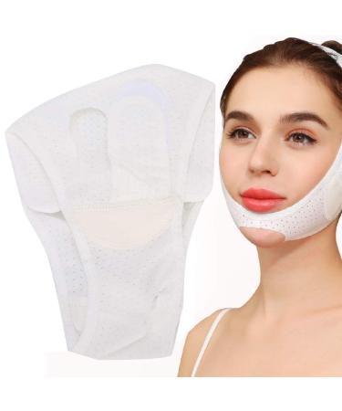 V Line Lifting Mask - Double Chin Reducer & Facial Slimming Strap | Elastic Face Shaping Bandage for Tightening & Lifting - Buy Online on SooperMarket.com