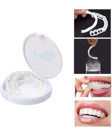5 Pieces Snap-In Veneers Teeth - Comfortable Flexible Dentures for a Beautiful Smile - Buy Online on SooperMarket.com