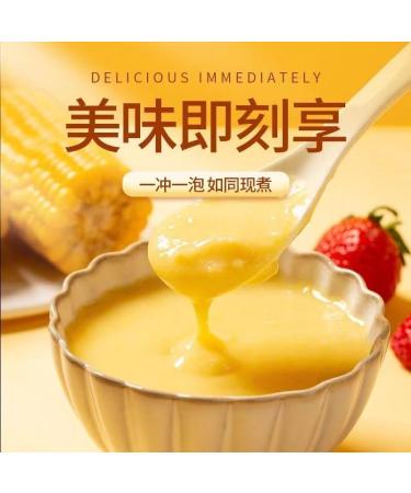 Chinese Yams Starch Corn Soup 500g/600g/can Corn juice Polenta Instant Corn powder Replacement Breakfast Porridge Grains Cereals Corn flour Healthy Nutritious Corn Porridge (500g 2can) 500g 2can - Buy Online on SooperMarket.com