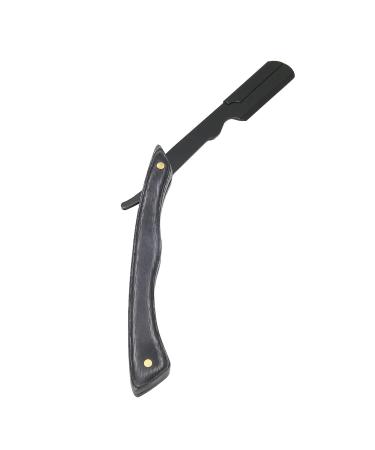 Jauarta Beard Blade Holder - Professional Foldable Manual Barber Trimmer Stand | Stainless Steel Straight Edge for Precision Grooming - Buy Online on SooperMarket.com