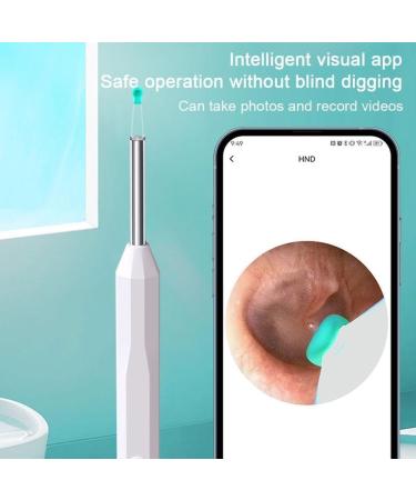 Plbrez NE6 WiFi HD Earpick - 360-Degree Cross-Border Ear Scoop for International Shipping - Buy Online on SooperMarket.com