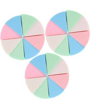 minkissy 6 Sets Triangular Sponge Puff Women Sponge Puff Powder Puff Makeup Girl - Buy Online on SooperMarket.com