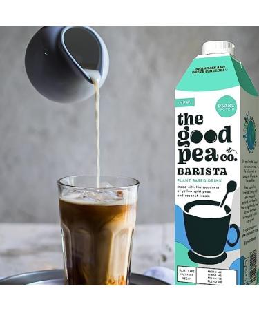 The Good Pea Plant Based Pea Milk Flavoured Mixed Case - Lacto Free Long Life High Protein Dairy Alternative - Vitamins D & B12 Enriched with Calcium - 4 pack of Each Flavour Pack of 8 X 1L - Buy Online on SooperMarket.com