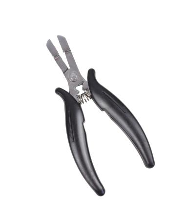 Hair Extension Pliers for Removing Micro Rings and Fusion Glue Bond Remove (Black Thread Shape)