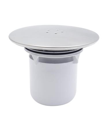Bathroom Floor Drain Cover Deodorant Shower Trap Cover Universal Shower Plughole Cover Removable Waste Trap Cover Shower Drain Cover Bathroom Shower Waste Trap Cover
