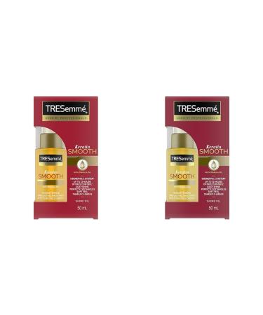 TRESemm Pro Collection Keratin Smooth Shine Oil With Marula Oil 50ml (Pack of 2) 50 ml (Pack of 2) TRESemm Pro Collection Keratin Smooth Shine Oil