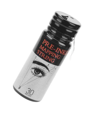 Gogogmee Eyebrow Ink Black Line Eyebrow Measure Tool Professional Eyebrow Line Portable Eyebrow Pencil