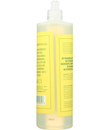 Rebel Green Peppermint Lemon Dish Soap - 16 oz | Eco-Friendly Cleaning - Buy Online on SooperMarket.com