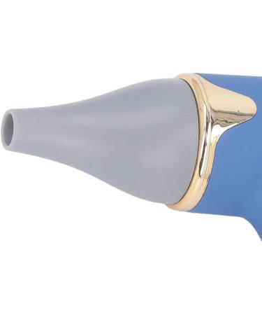 Alomejor Mini Fan - Portable Bladeless Hair Dryer for Pets | 4 Wind Levels 1100mAh Battery | Ideal for Cats & Dogs (Blue - Buy Online on SooperMarket.com