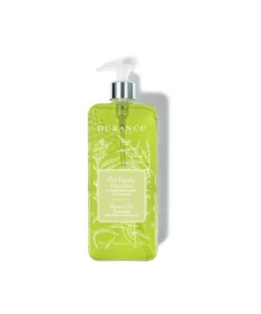 Durance Verbena Marseille Shower Gel 750ml - Body Wash With Almond & Olive Oils - Gently Cleanses Hydrates & Softens Skin - Vegan Friendly