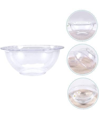 Didiseaon 2 Pcs Lace Washbasin Bathroom Face Basin Cleaning Basin for Home Washing Basin for Face Home Face Basin Vegetable Wash Bowl Baby Wash Bowl Washing Dishes Tub Pp Portable Wash Basin 23x23cmx2pcs Transparentx2pcs - Buy Online on SooperMarket.com
