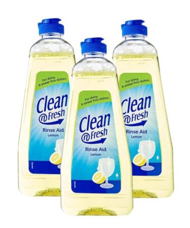 Clean'n'Fresh Rinse Aid Lemon 3 x 400ml