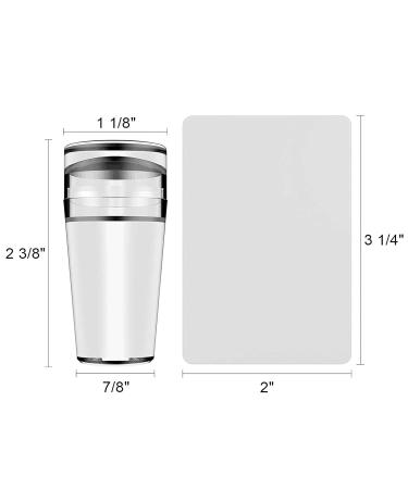 HJ-NAT074-2 French Silicone Nail Art Stamp Set - 2-Piece Transparent Template for Manicure & Scrapbooking - Buy Online on SooperMarket.com