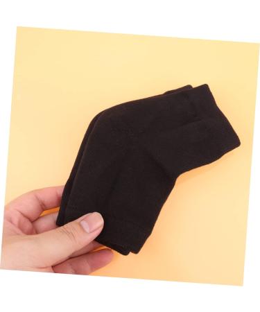 minkissy 4 Pairs Crack Heel Socks Gel Lined Socks Heel Sleeves Protectors Silicone Socks Moisturizing Socks Lined Socks Men Gel Spa Socks Ankle Socks Casual Socks Men and Women Anti-Crack - Buy Online on SooperMarket.com