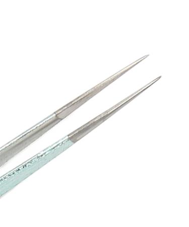4PC Eyelash Extension Tweezers Set - Straight & Curved for Professionals & Home Use - Light Nail Art Tools - Buy Online on SooperMarket.com