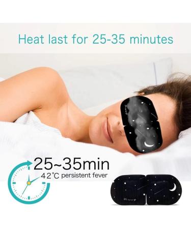 ONIYEA 15-Pack Unscented Steam Eye Masks for Dry Eyes Relief and Puffy Eyes - Disposable Moist Heating Compress Pads for Sleep - SPA Warm Eye Masks for Eye Fatigue - Buy Online on SooperMarket.com