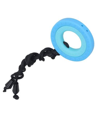 10PCS Kids Chewing Pendant Chew Sensory Necklace - Dark Blue | Silicone Teething Pain Relief for Children - Low Temp Resistant - Buy Online on SooperMarket.com