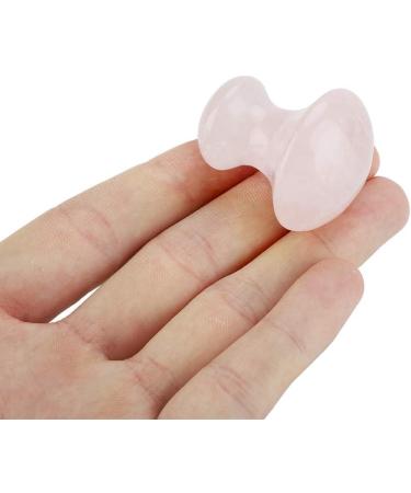 Rose Quartz Facial Mushroom Massager Tools | Sha Facial Stones for Glowing Skin - Shop Now - Buy Online on SooperMarket.com